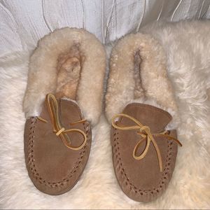 Minnetonka Shearling Loafers